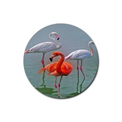 Birds Rubber Round Coaster (4 Pack) by Sparkle