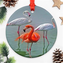 Birds Round Ornament (two Sides)