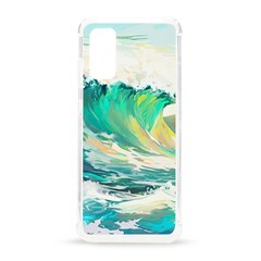 Waves Ocean Sea Tsunami Nautical Painting Samsung Galaxy S20 6 2 Inch Tpu Uv Case