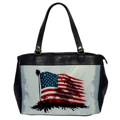 Patriotic Usa United States Flag Old Glory Oversize Office Handbag by Ravend