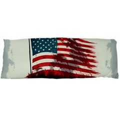 Patriotic Usa United States Flag Old Glory Body Pillow Case Dakimakura (two Sides) by Ravend