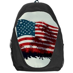 Patriotic Usa United States Flag Old Glory Backpack Bag by Ravend