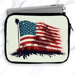 Patriotic Usa United States Flag Old Glory Apple iPad 2/3/4 Zipper Cases Front