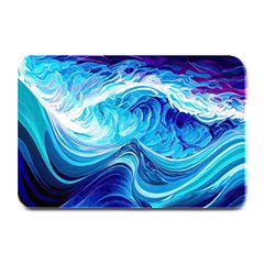 Tsunami Waves Ocean Sea Nautical Nature Water Plate Mats by Ravend