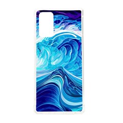 Tsunami Waves Ocean Sea Nautical Nature Water Samsung Galaxy Note 20 Tpu Uv Case by Ravend