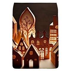 Gingerbread House Gingerbread Christmas Xmas Winter Removable Flap Cover (l) by Ravend