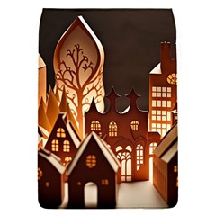 Gingerbread House Gingerbread Christmas Xmas Winter Removable Flap Cover (s) by Ravend