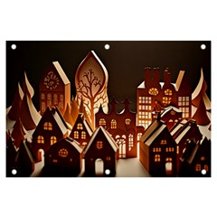 Gingerbread House Gingerbread Christmas Xmas Winter Banner And Sign 6  X 4 