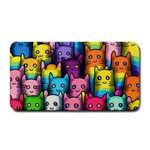 Cats Rainbow Pattern Colorful Feline Pets Medium Bar Mat 16 x8.5  Bar Mat