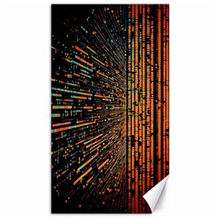 Data Abstract Abstract Background Background Canvas 40  X 72  by Ravend