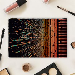 Data Abstract Abstract Background Background Cosmetic Bag (large) by Ravend