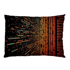 Data Abstract Abstract Background Background Pillow Case (two Sides) by Ravend