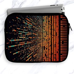 Data Abstract Abstract Background Background Apple Ipad 2/3/4 Zipper Cases by Ravend