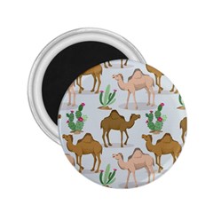 Camels-cactus-desert-pattern 2 25  Magnets by Salman4z