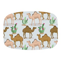 Camels-cactus-desert-pattern Mini Square Pill Box by Salman4z