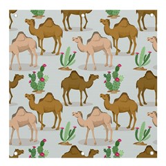 Camels-cactus-desert-pattern Banner And Sign 4  X 4  by Salman4z