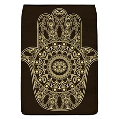 Hamsa-hand-drawn-symbol-with-flower-decorative-pattern Removable Flap Cover (l) by Salman4z