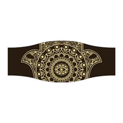 Hamsa-hand-drawn-symbol-with-flower-decorative-pattern Stretchable Headband by Salman4z