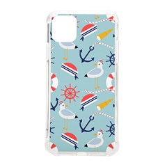 Nautical-marine-symbols-seamless-pattern Iphone 11 Pro Max 6 5 Inch Tpu Uv Print Case by Salman4z