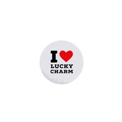 I love lucky charm 1  Mini Buttons