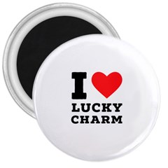 I Love Lucky Charm 3  Magnets by ilovewhateva