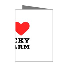 I Love Lucky Charm Mini Greeting Cards (pkg Of 8) by ilovewhateva