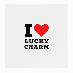 I Love Lucky Charm Medium Glasses Cloth (2 Sides) by ilovewhateva