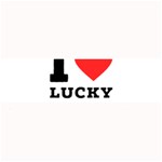 I love lucky charm Large Bar Mat 32 x8.5  Bar Mat