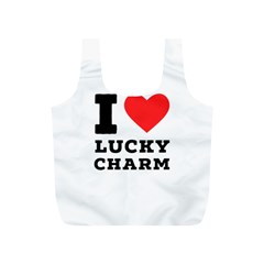 I Love Lucky Charm Full Print Recycle Bag (s) by ilovewhateva