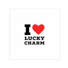 I love lucky charm Square Satin Scarf (30  x 30 )