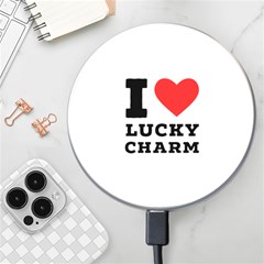 I love lucky charm Wireless Fast Charger(White)