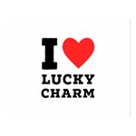 I love lucky charm Premium Plush Fleece Blanket (Large) 80 x60  Blanket Front