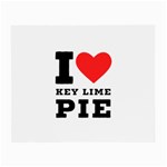 I love key lime pie Small Glasses Cloth Front