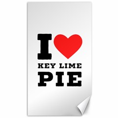 I Love Key Lime Pie Canvas 40  X 72  by ilovewhateva