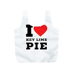 I love key lime pie Full Print Recycle Bag (S) Back