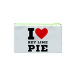 I love key lime pie Cosmetic Bag (XS) Back