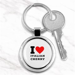 I Love Italian Cherry Key Chain (round) by ilovewhateva