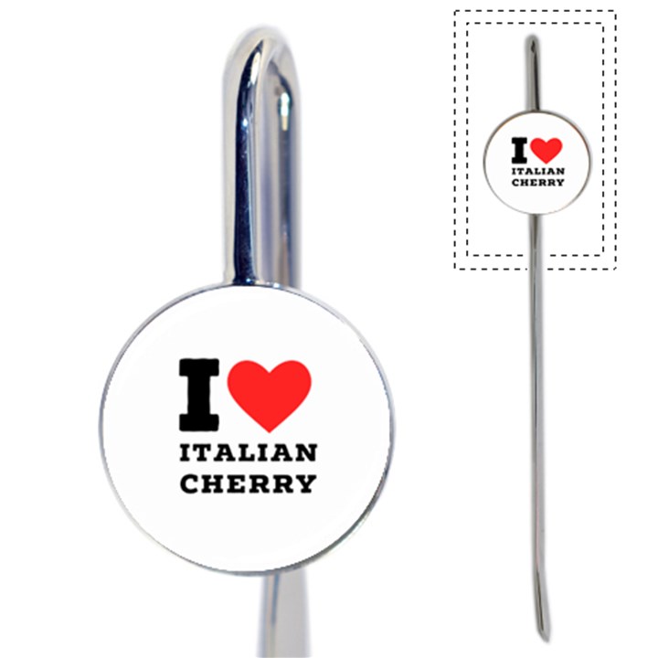 I love Italian cherry Book Mark