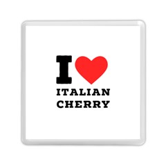 I Love Italian Cherry Memory Card Reader (square) by ilovewhateva