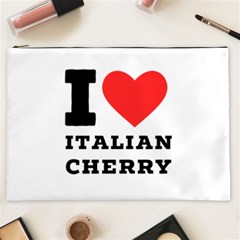 I Love Italian Cherry Cosmetic Bag (xxl) by ilovewhateva