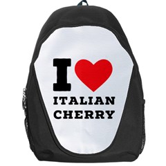 I Love Italian Cherry Backpack Bag by ilovewhateva