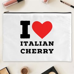 I Love Italian Cherry Cosmetic Bag (xxxl) by ilovewhateva