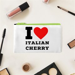 I Love Italian Cherry Cosmetic Bag (xs) by ilovewhateva