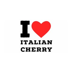 I Love Italian Cherry Satin Wrap 35  X 70  by ilovewhateva