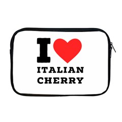 I Love Italian Cherry Apple Macbook Pro 17  Zipper Case by ilovewhateva