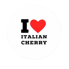 I Love Italian Cherry Mini Round Pill Box by ilovewhateva