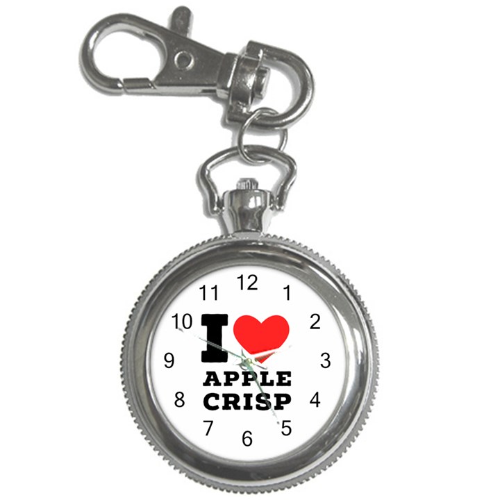 I love Apple crisp Key Chain Watches