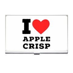 I Love Apple Crisp Business Card Holder by ilovewhateva