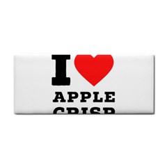 I Love Apple Crisp Hand Towel by ilovewhateva