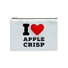 I Love Apple Crisp Cosmetic Bag (medium) by ilovewhateva